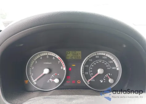 2008 Hyundai Accent Gls z USA, uszkodzony, nr VIN KMHCN46CX8U182913